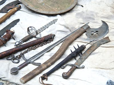 medieval ranged weapons